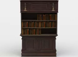 Chest of drawers Low-poly  3D model