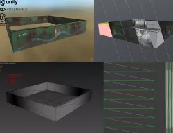 Children playground Low-poly  3D model