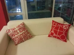 Conway's Game of Life pillow