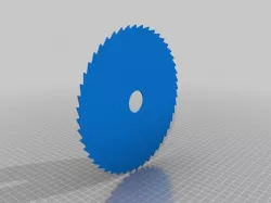 Disk for a circular saw