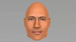 Dwayne The Rock Johnson 3D model