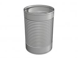 empty tin cans 3d models 【 STLFinder