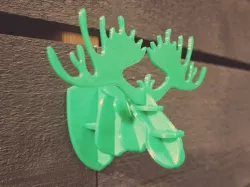 Enchanted Moose Head Trophy