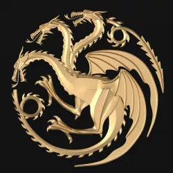 Game of Thrones - House Targaryen 3D model