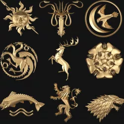 Game of Thrones Houses 3D model