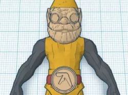 Gnome Action Figure with Aphex Twin Belt