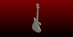 Guitar Keychain