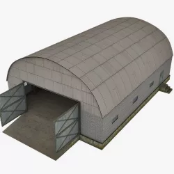 Hangar 3D model
