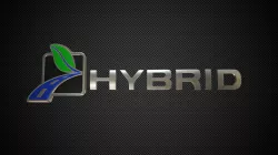 hybrid logo 3 3D model