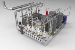 Industrial Boiler Room 3D model