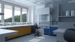 Laboratory furniture with 3D PDF