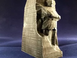 Low-Poly Martin Luther King, Jr. Memorial