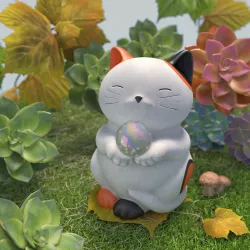 Maneki Neko Cat Low-poly  3D model