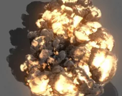 Maya Fluids Effects Assets Bundle Low-poly  3D model
