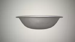 Medium bowl  Low-poly  3D model