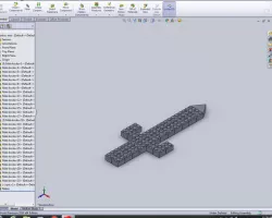 Minecraft sword (LEGO)