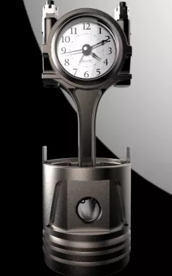 Model Mix - Piston Clock