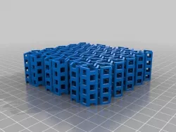 My Customized HoHoHo Tissue - A hexagonal chain mail V3