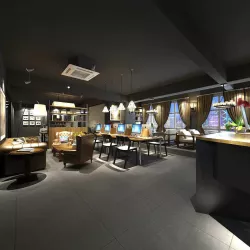 Office meeting room reception hall 32 3D model