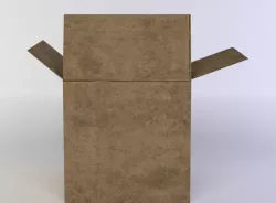 Paper box Low-poly  3D model