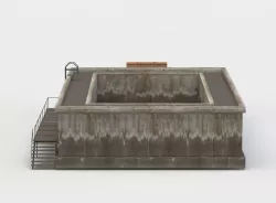 Pool Low-poly  3D model