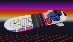Power Shock Hoverboard  3D model