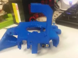 prusa x carriage with auto leveling probe