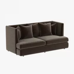 Restoration Hardware MILO BAUGHMAN MODEL  1038 1970 FABRIC SOFA 3D model