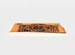 Sheet of paper Low-poly  3D model