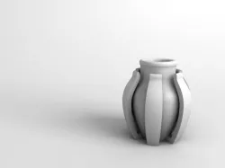 Shell vase