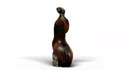 Sitting girl 3D model