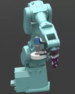  six-axis manipulator 3D model