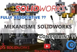 SolidWorks Tutorial Indonesia #004 (Eng Sub) - Mekanisme SolidWorks (SolidWorks Mechanism)