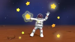 Spaceman  Low-poly  3D model