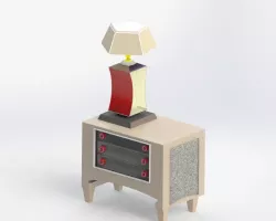 Table and Lamp