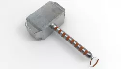 thor hammer 3D model