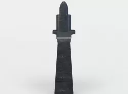 Wall anchor Low-poly  3D model