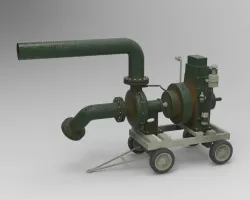 Water pump  3D model