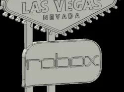 Welcome to Las Vegas Robox Sign