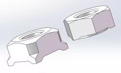 Weld Nut M8