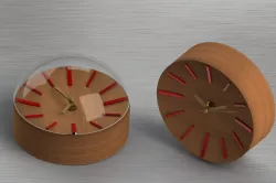 Wood Clock