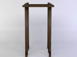 Wooden platform Low-poly  3D model