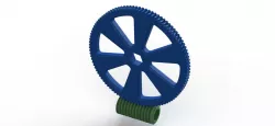 Worm Gear Animation