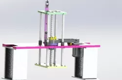 Z axis manipulator 3D model