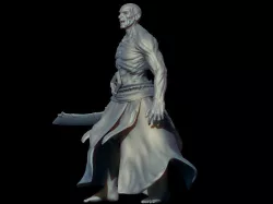 zombie 3D model