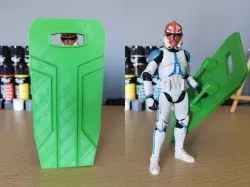 1:12 Clone Trooper Blast Shield (M3 Bulwark)