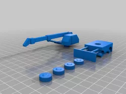 1-72 USN Flight Deck Crane Truck