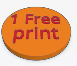 3D print token
