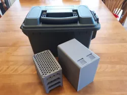 50Cal and 30Cal Ammo Can / Box 22LR bulk storage trays and boxes