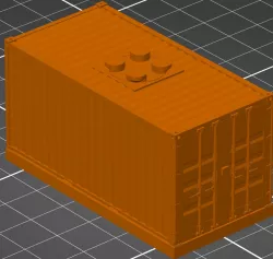 8x4 brick shipping container